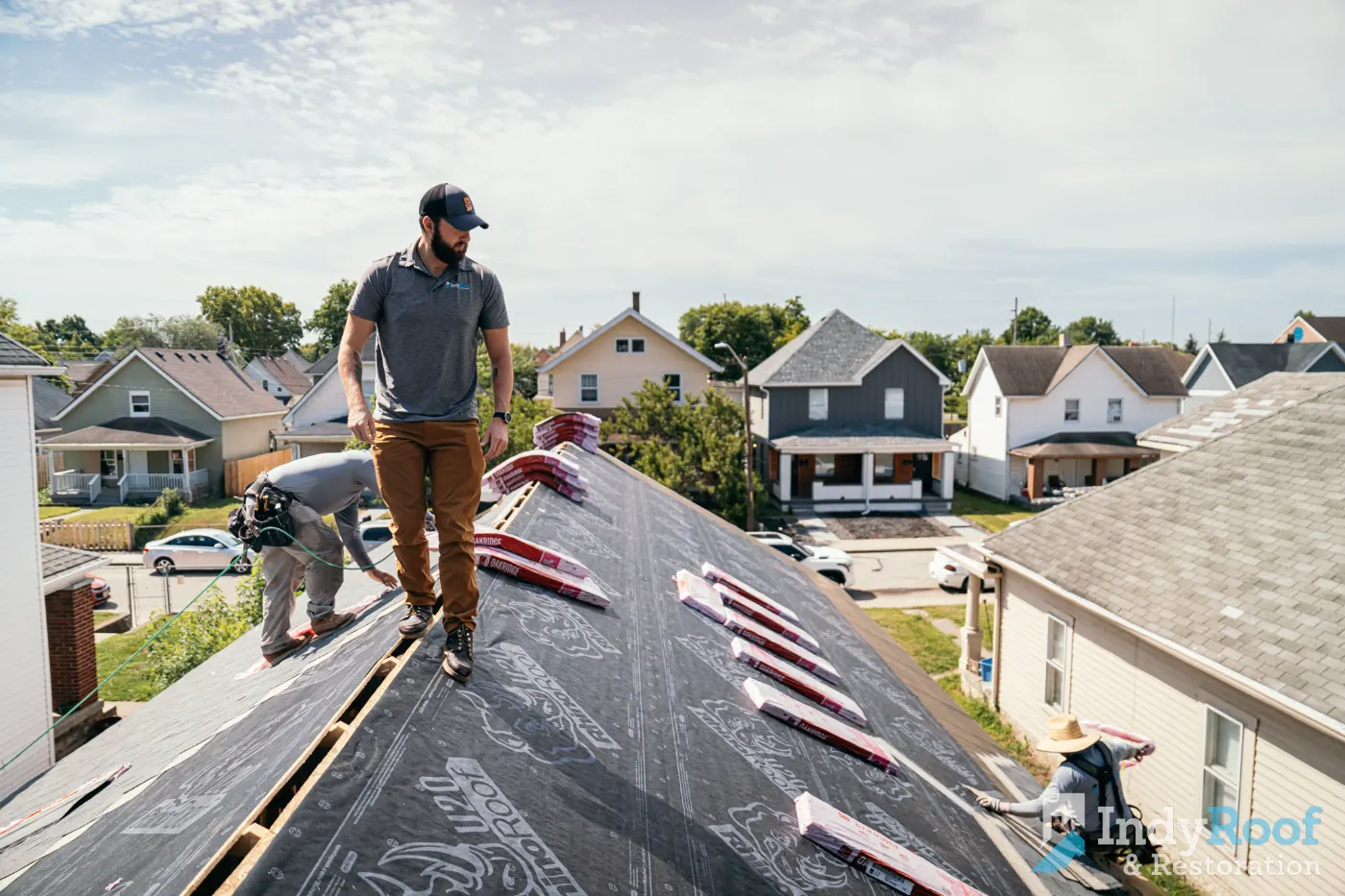 Commercial roof inspection documented in Seelyville